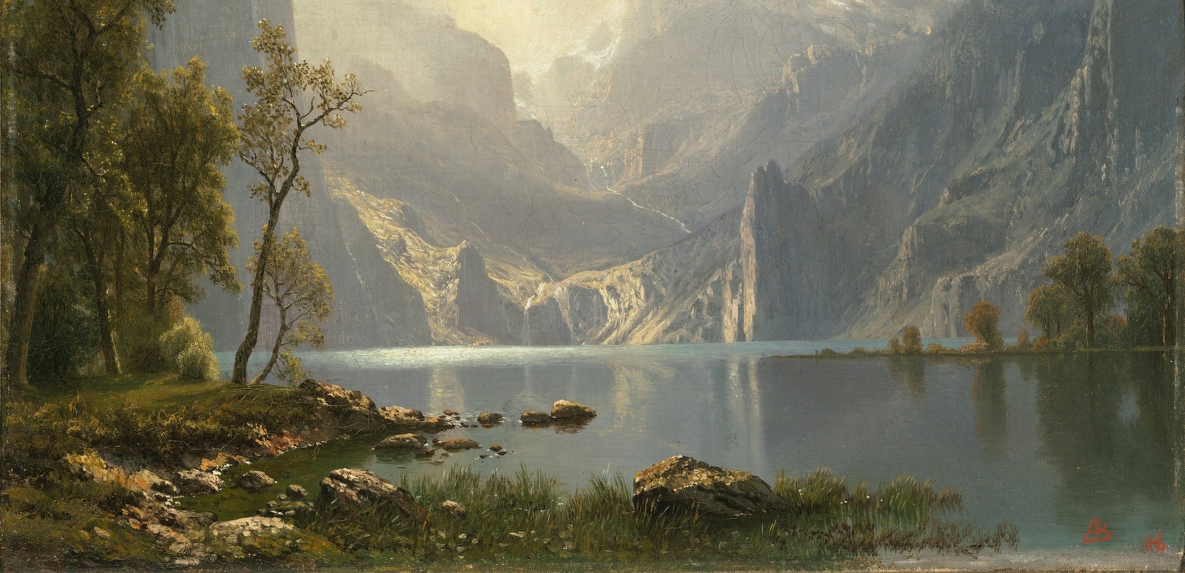 Lakes collection hero - Lake Tahoe Painting