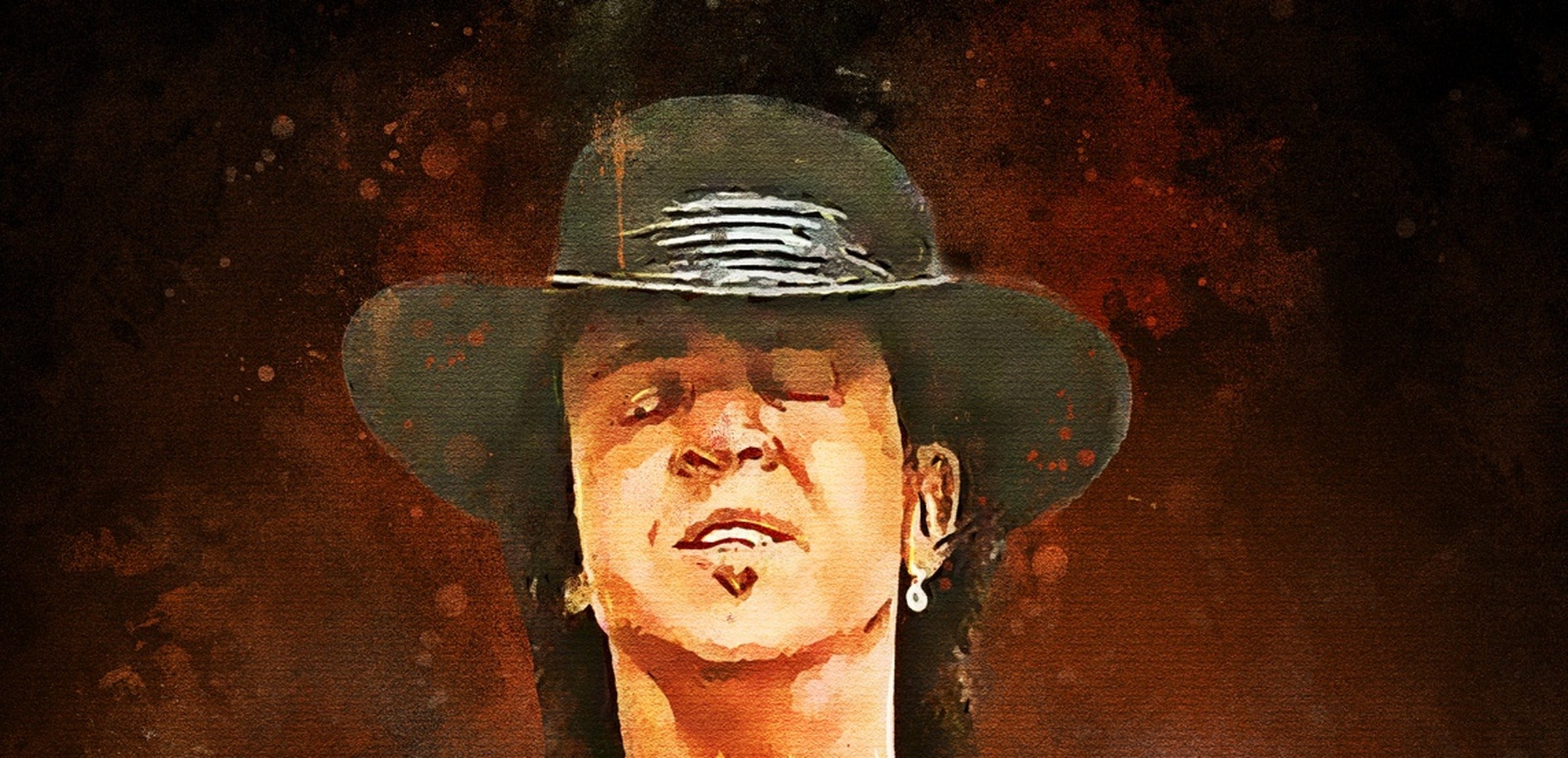 Jazz and Blues Wall Art collection hero - Stevie Ray Vaughan Painting