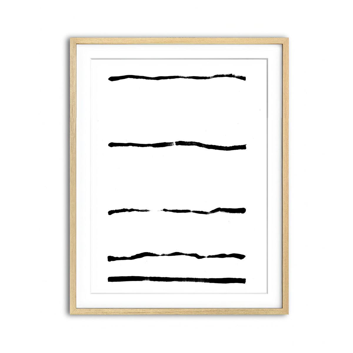 Framed Print 3x4 Natural