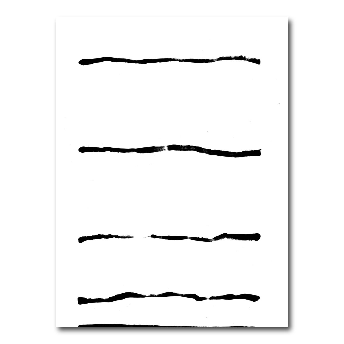 AUTO-MOCKUP WHITE | 5 Lines | 1 Piece | Gallery Wrapped | group=3x4