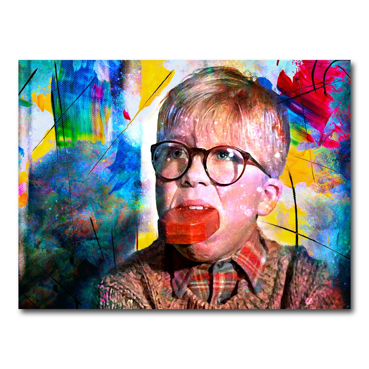 AUTO-MOCKUP WHITE | A Christmas Story | 1 Piece | Gallery Wrapped | group=4x3