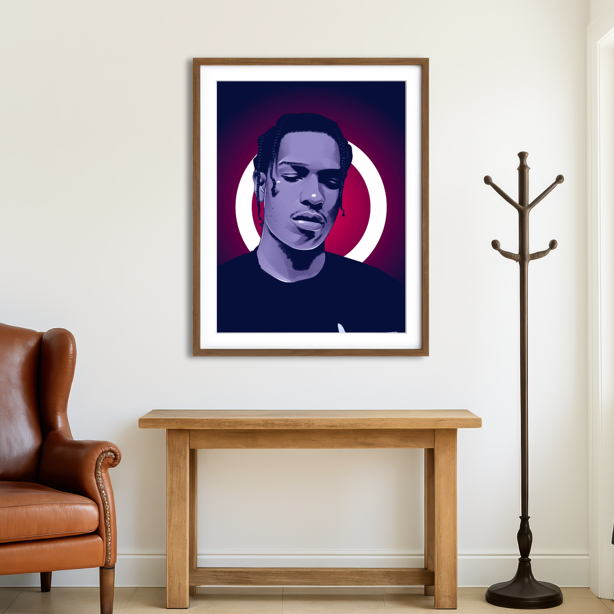 AUTO-MOCKUP ROOM | A$ap Rocky Wall Art