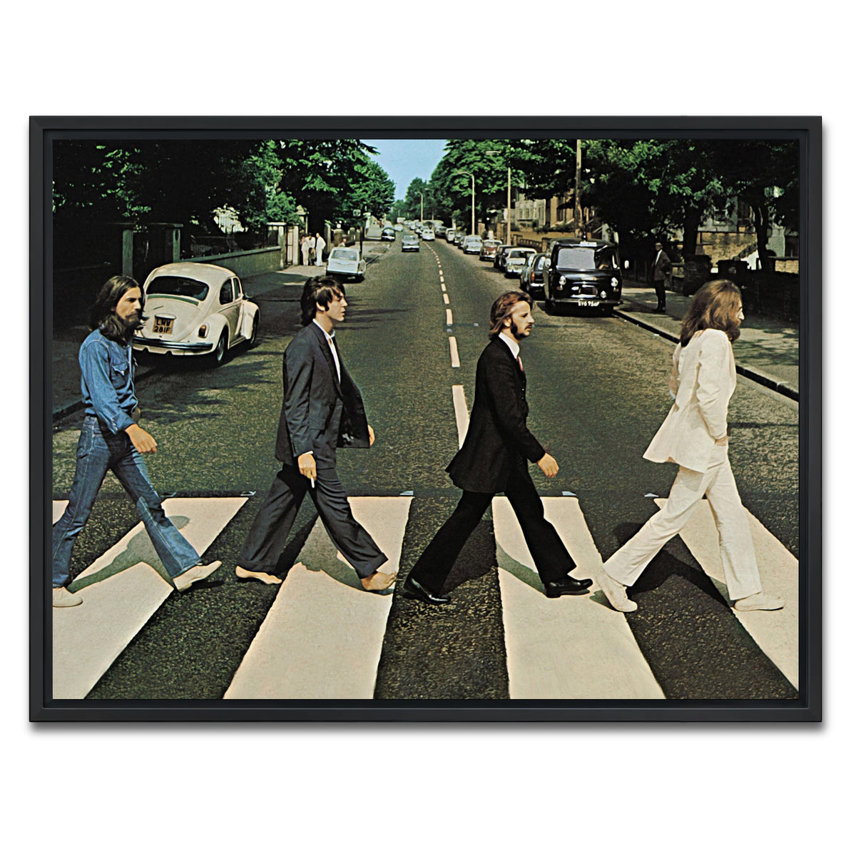 AUTO-MOCKUP WHITE | Abbey Road | 1 Piece | Black Frame | group=4x3