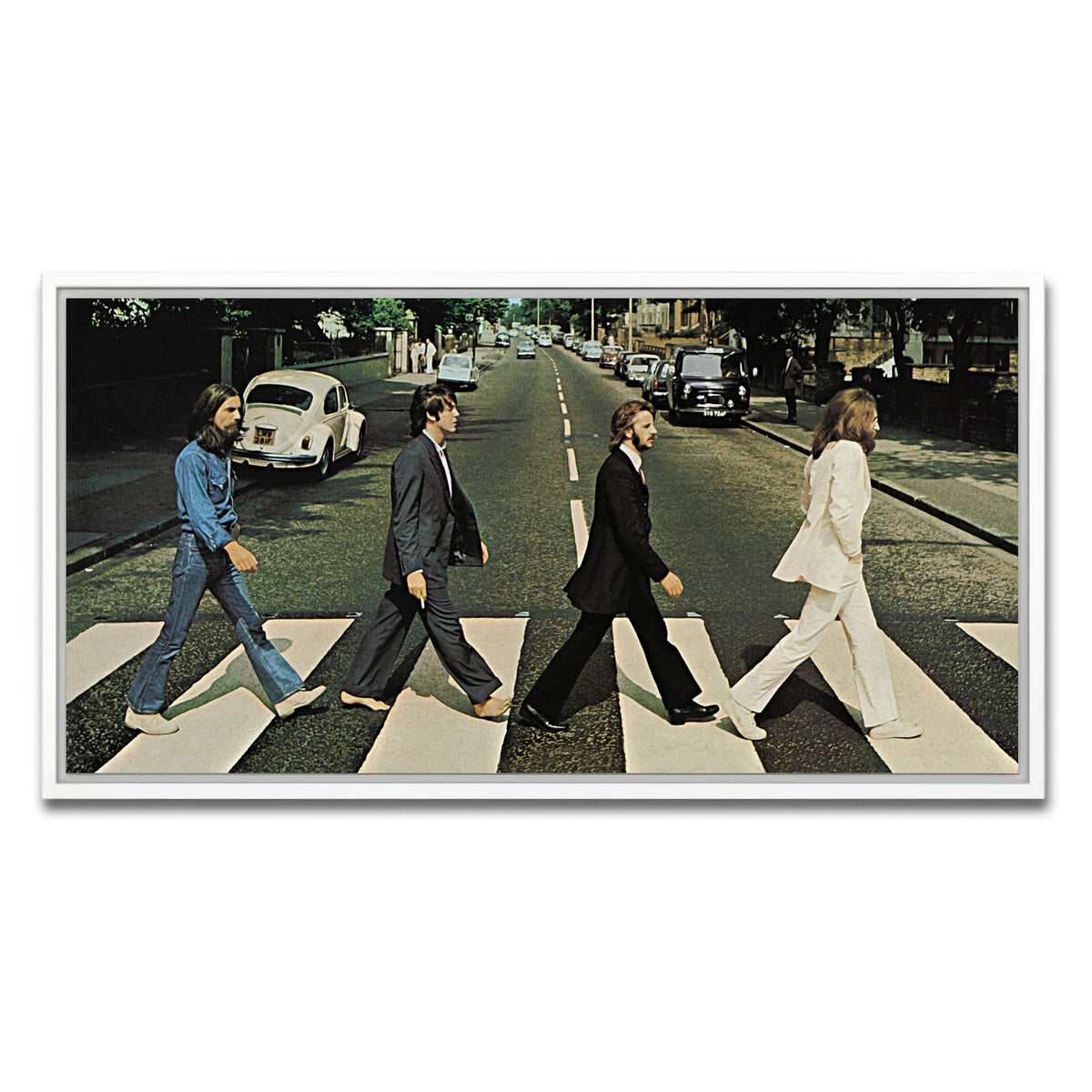 AUTO-MOCKUP WHITE | Abbey Road | 1 Piece | White Frame | group=2x1