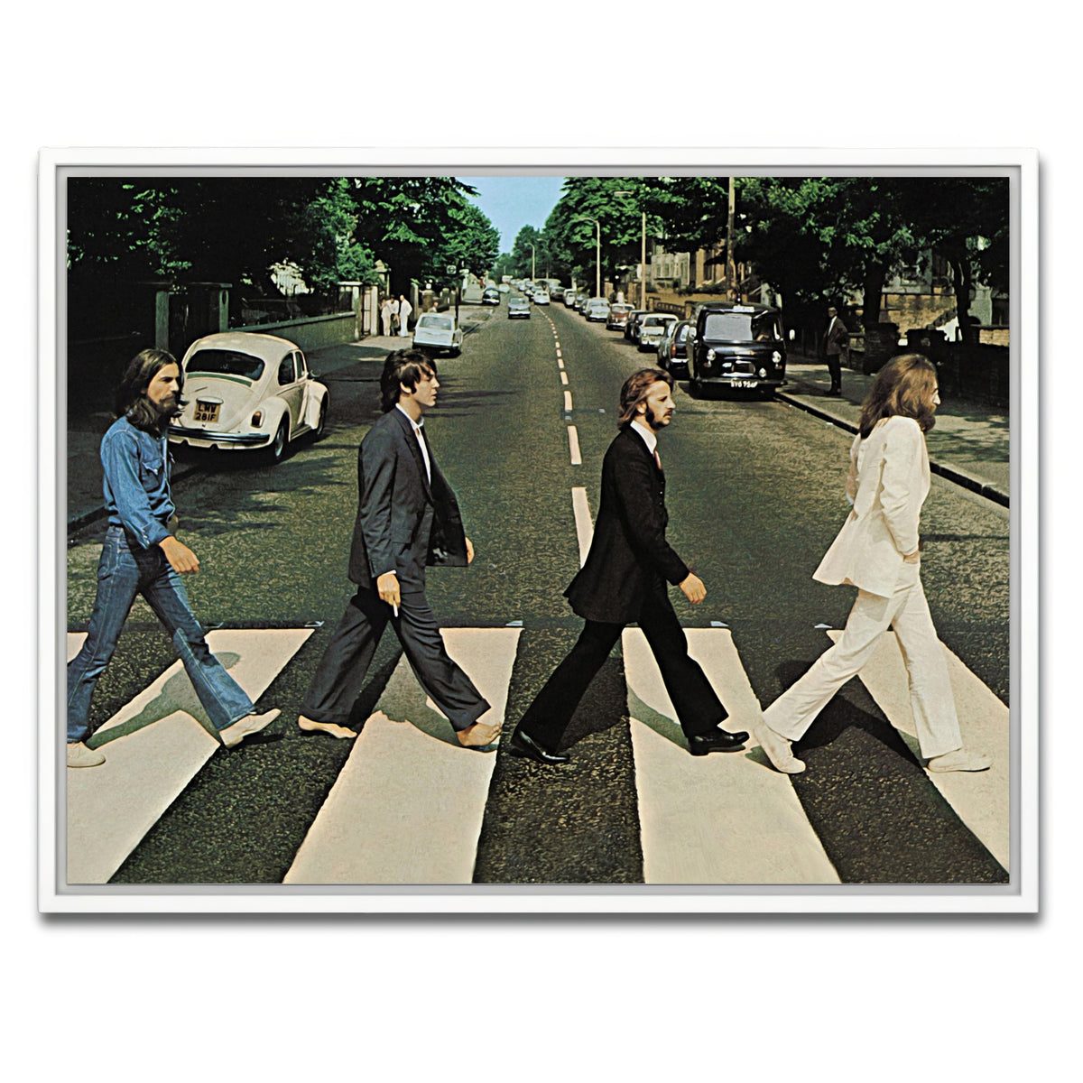 AUTO-MOCKUP WHITE | Abbey Road | 1 Piece | White Frame | group=4x3