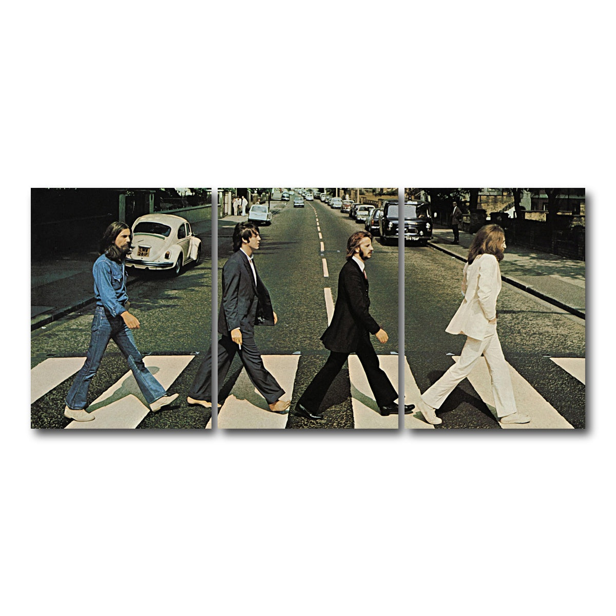 AUTO-MOCKUP WHITE | Abbey Road | 3 Piece | Gallery Wrapped | group=18x24