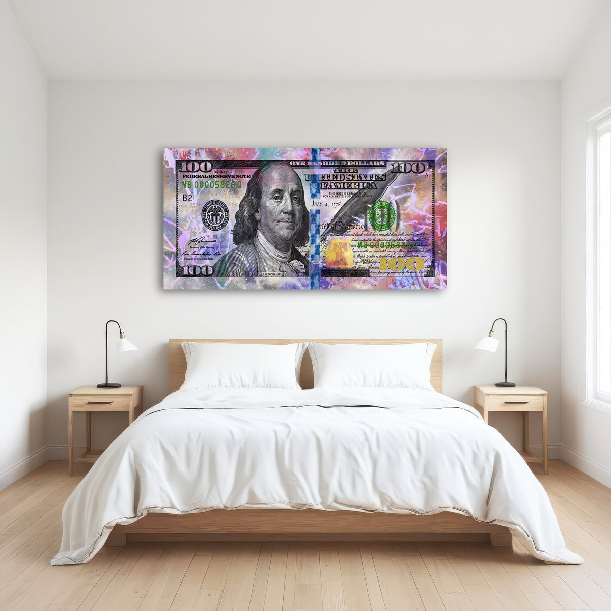 Abstract Benny Front Wall Art