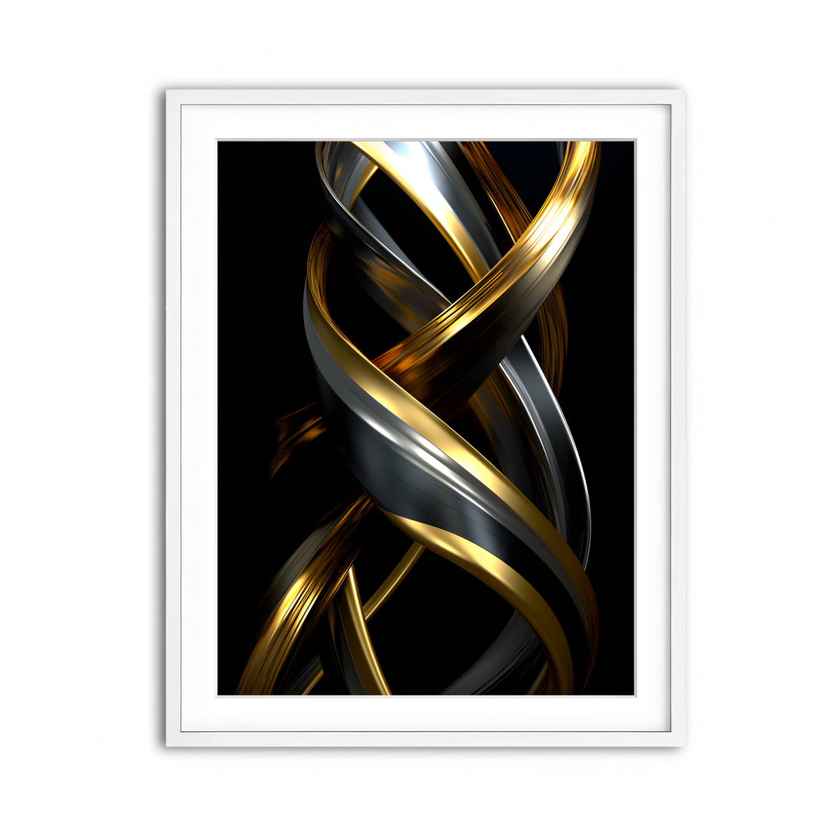 Framed Print 3x4 White