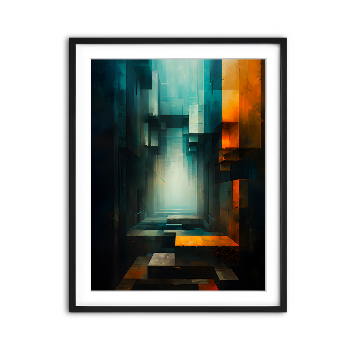 Framed Print 3x4 Black