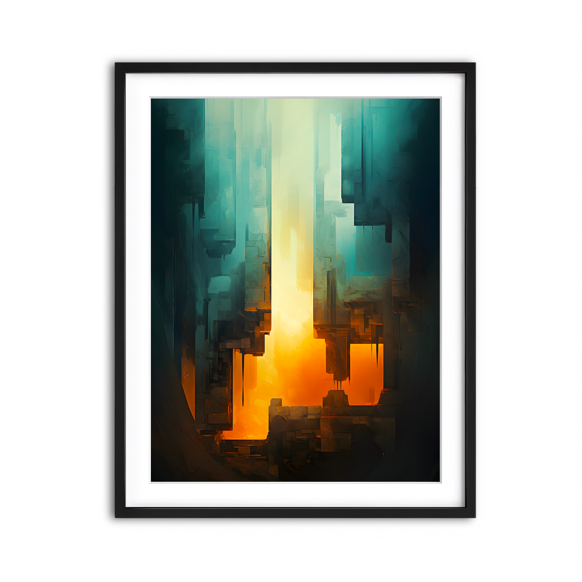 Framed Print 3x4 Black