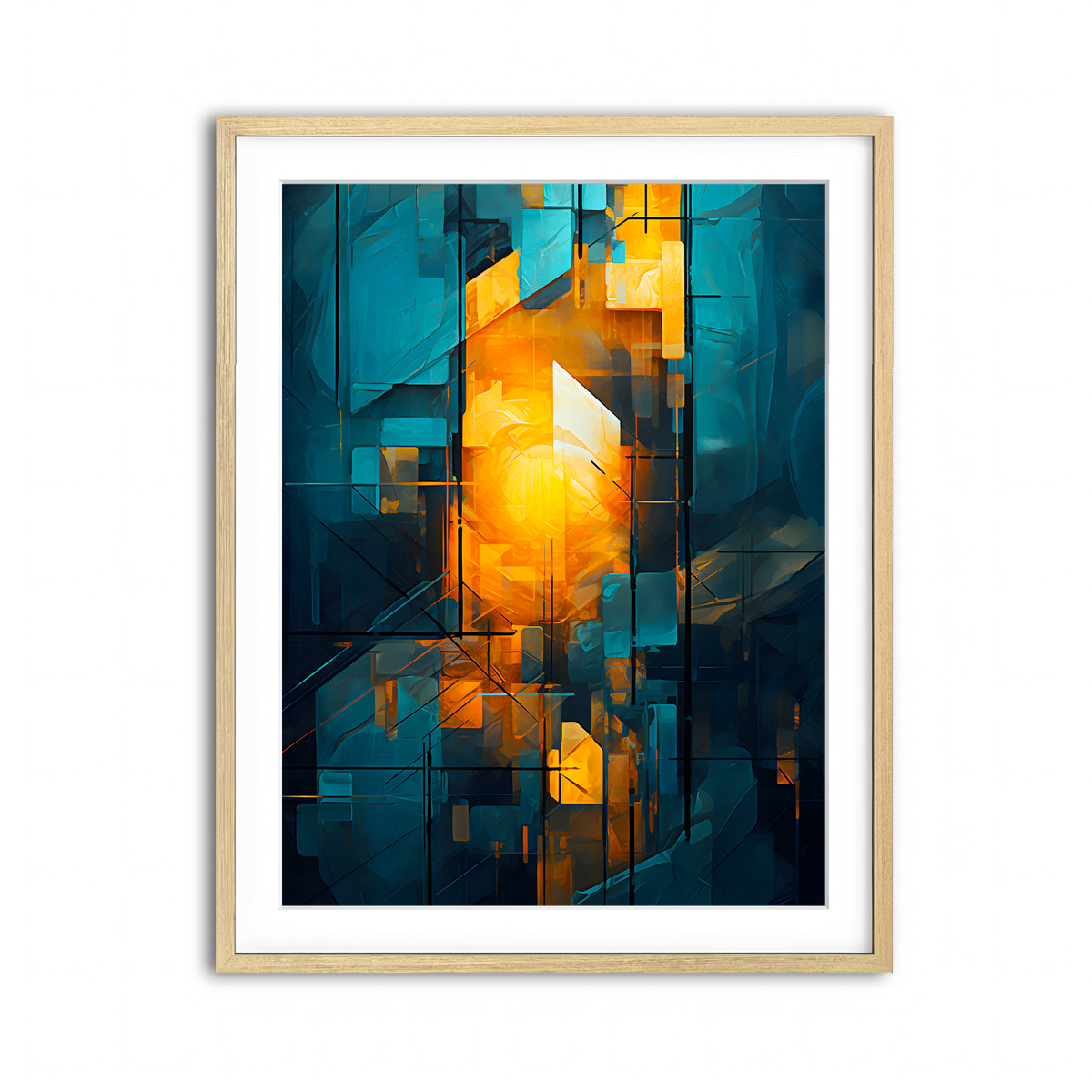 Framed Print 3x4 Natural