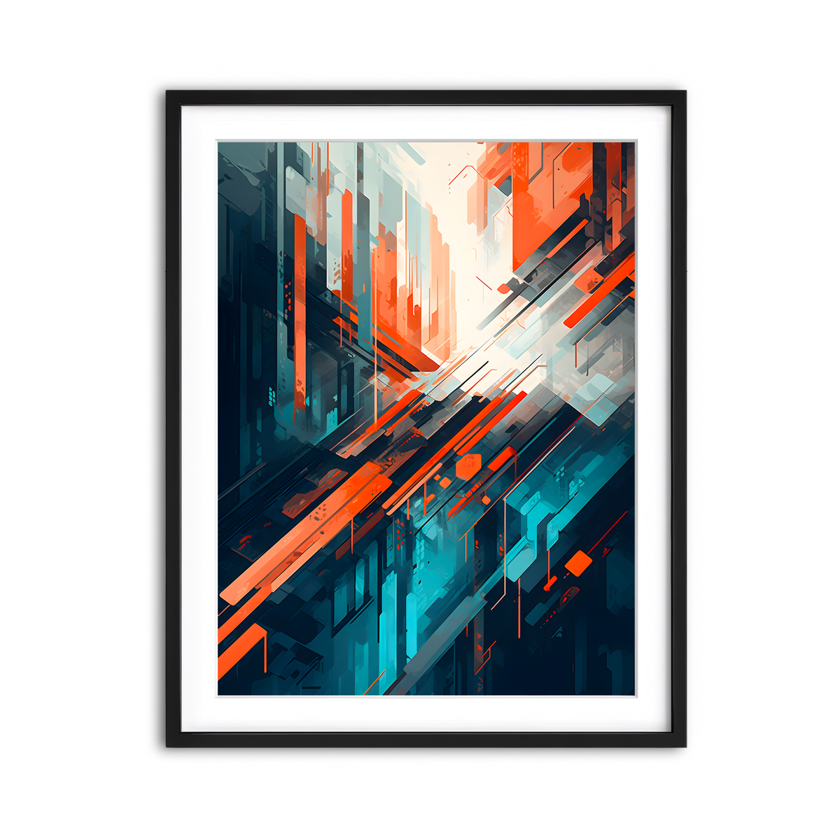 Framed Print 3x4 Black