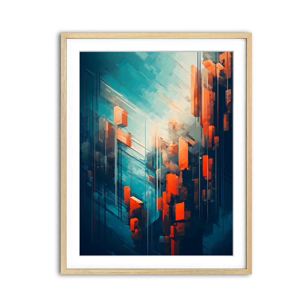 Framed Print 3x4 Natural