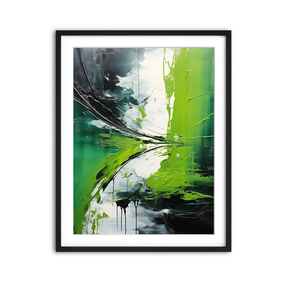 Framed Print 3x4 Black