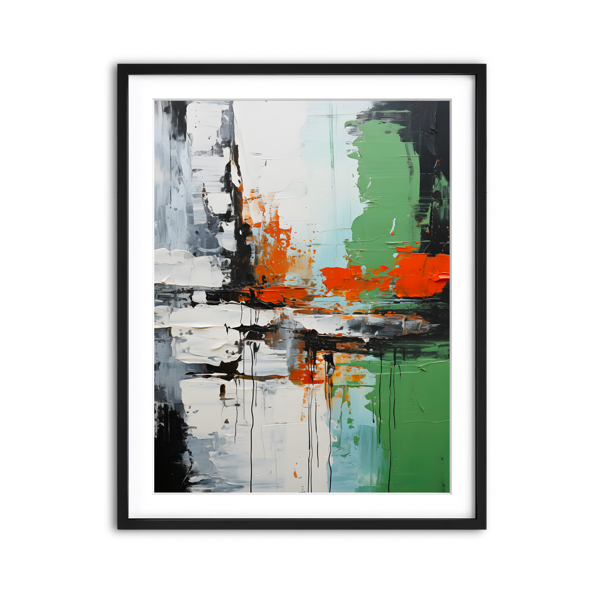 Framed Print 3x4 Black