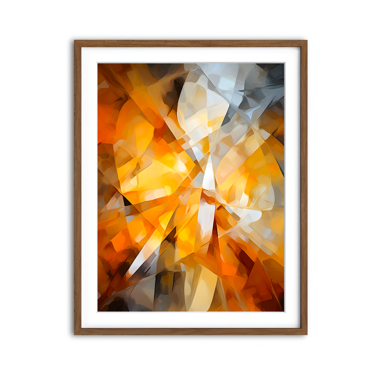 Framed Print 3x4 Walnut