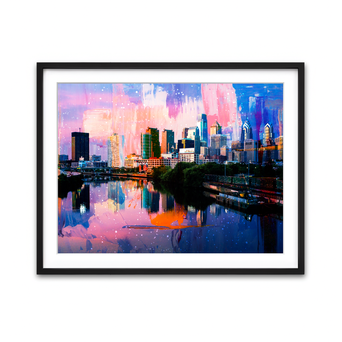 Framed Print 4x3 Black