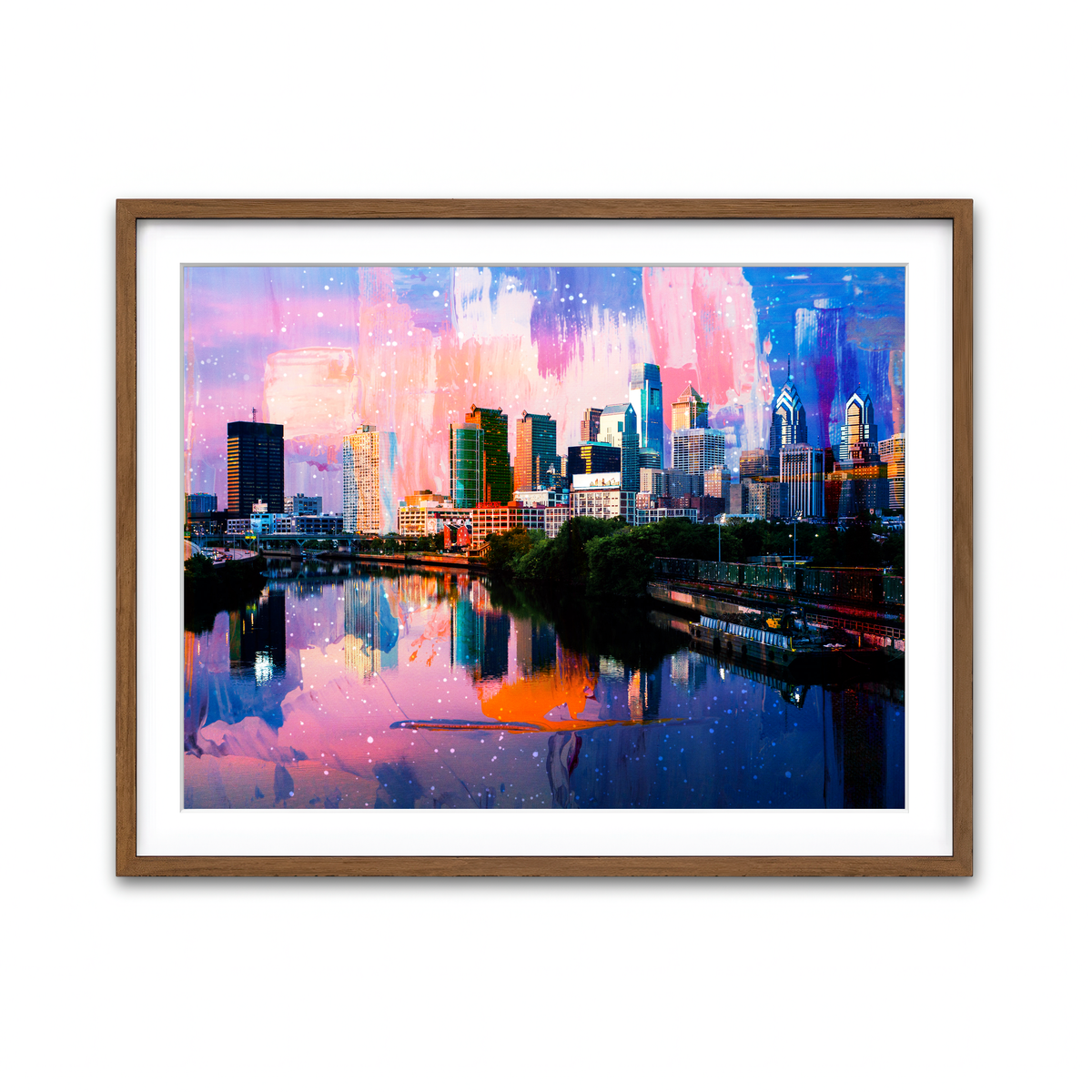 Framed Print 4x3 Walnut