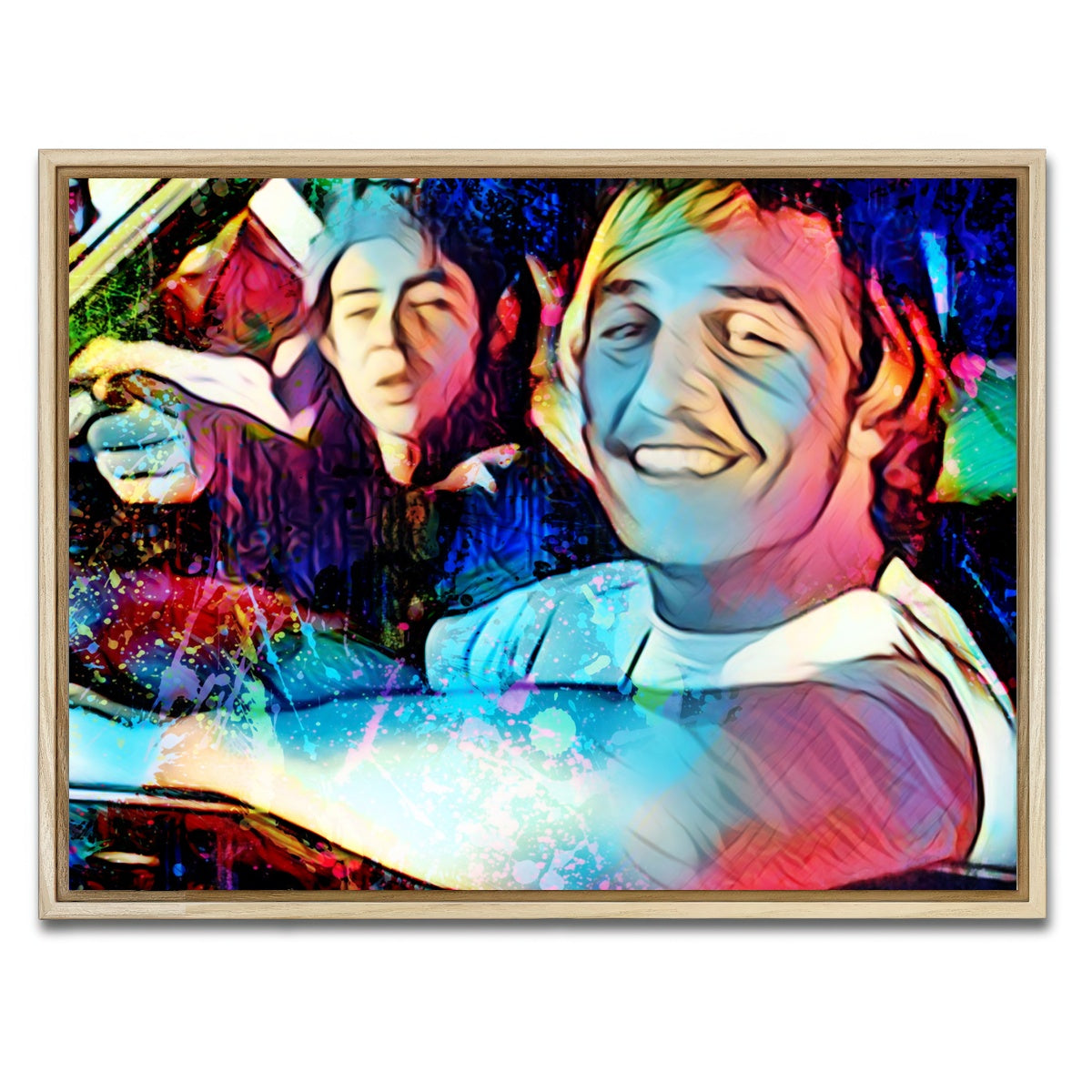 AUTO-MOCKUP WHITE | Alright Alright Alright | 1 Piece | Natural Framed Canvas | group=4x3