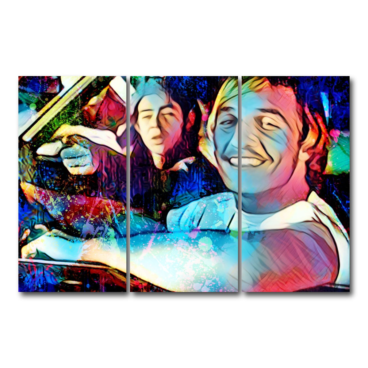 AUTO-MOCKUP WHITE | Alright Alright Alright | 3 Piece | Gallery Wrap Canvas | group=12x24