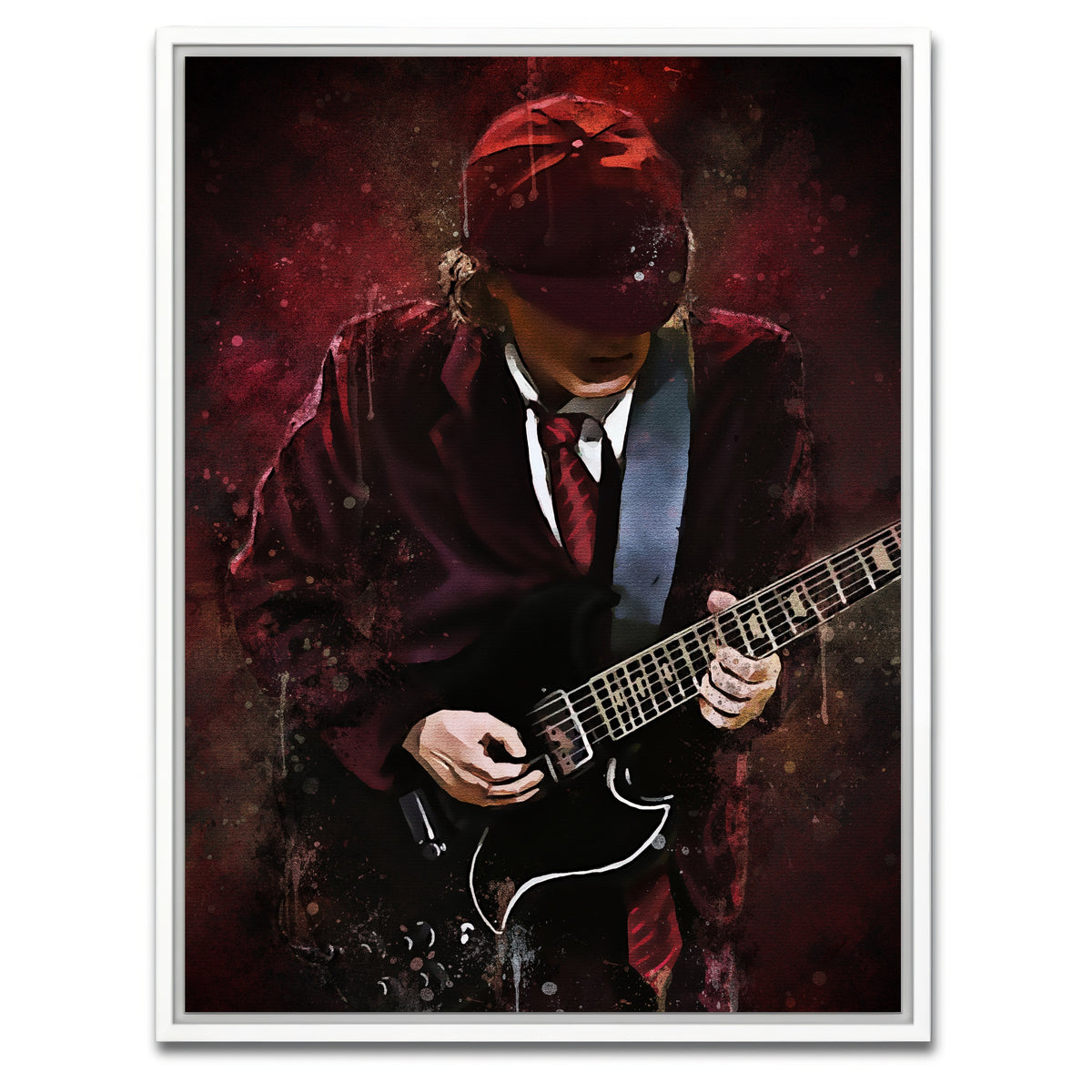 AUTO-MOCKUP WHITE | Angus | 1 Piece | White Framed Canvas | group=3x4