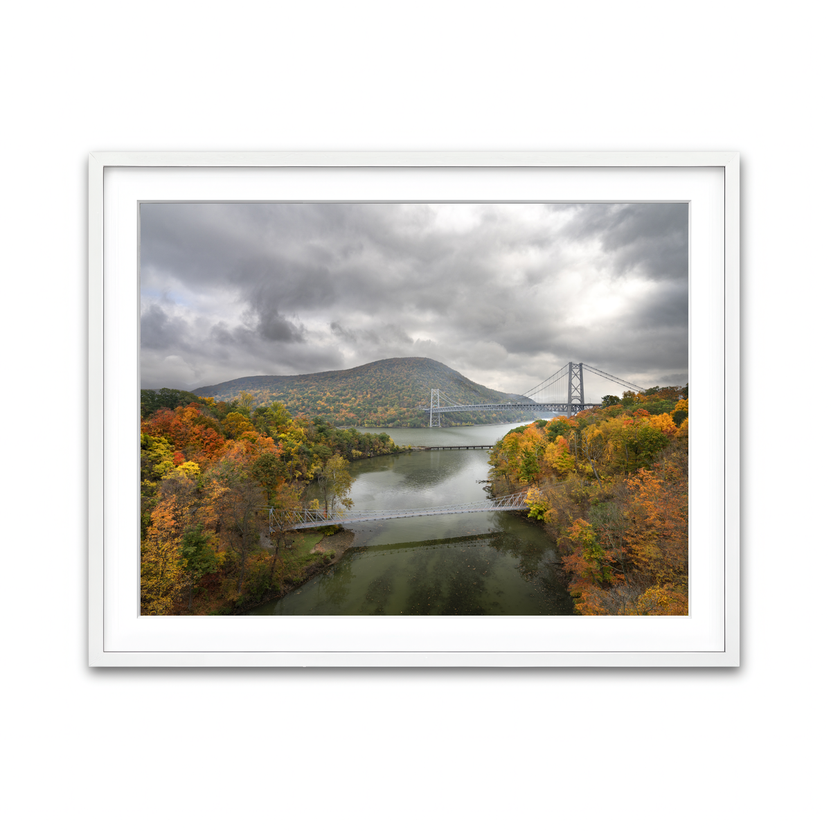 Framed Print 4x3 White