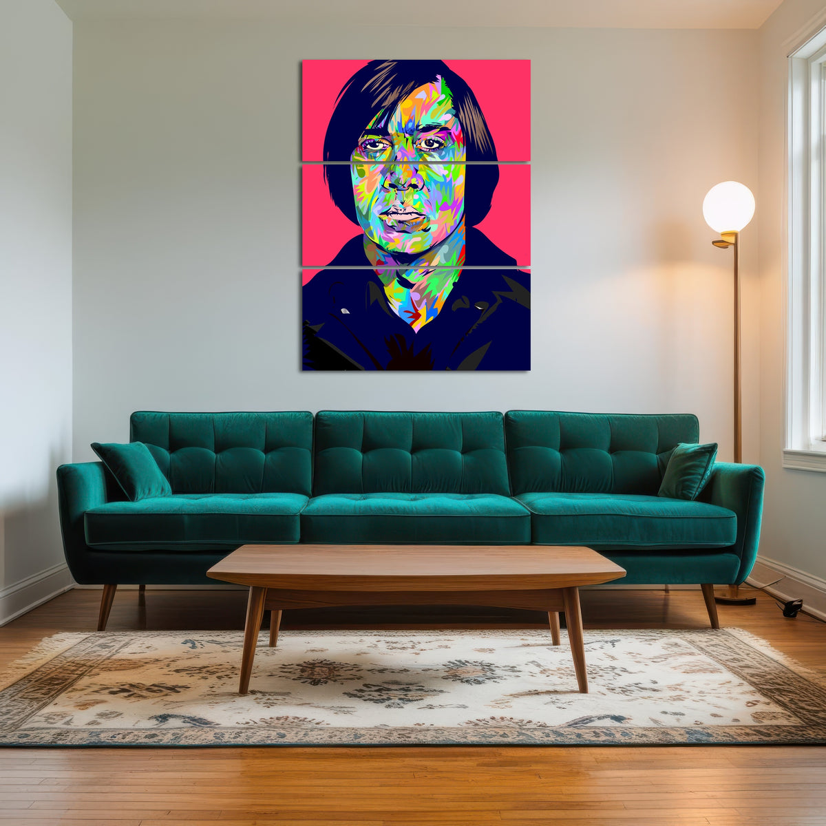 AUTO-MOCKUP ROOM | Anton - No Country for Old Men Wall Art