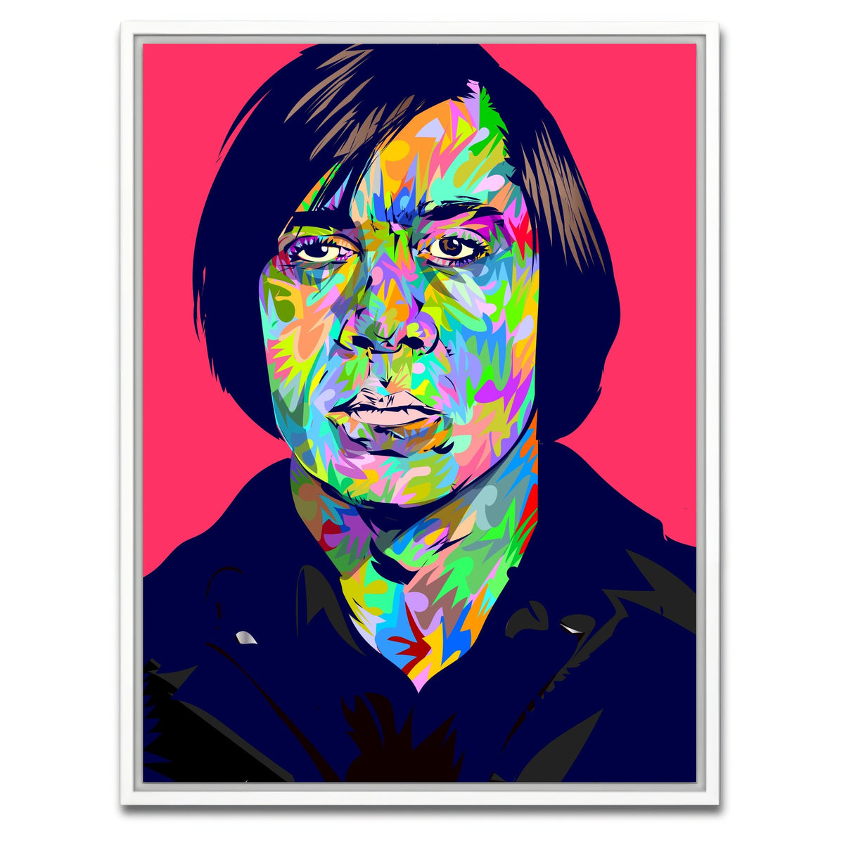 AUTO-MOCKUP WHITE | Anton - No Country for Old Men | 1 Piece | White Framed Canvas | group=3x4