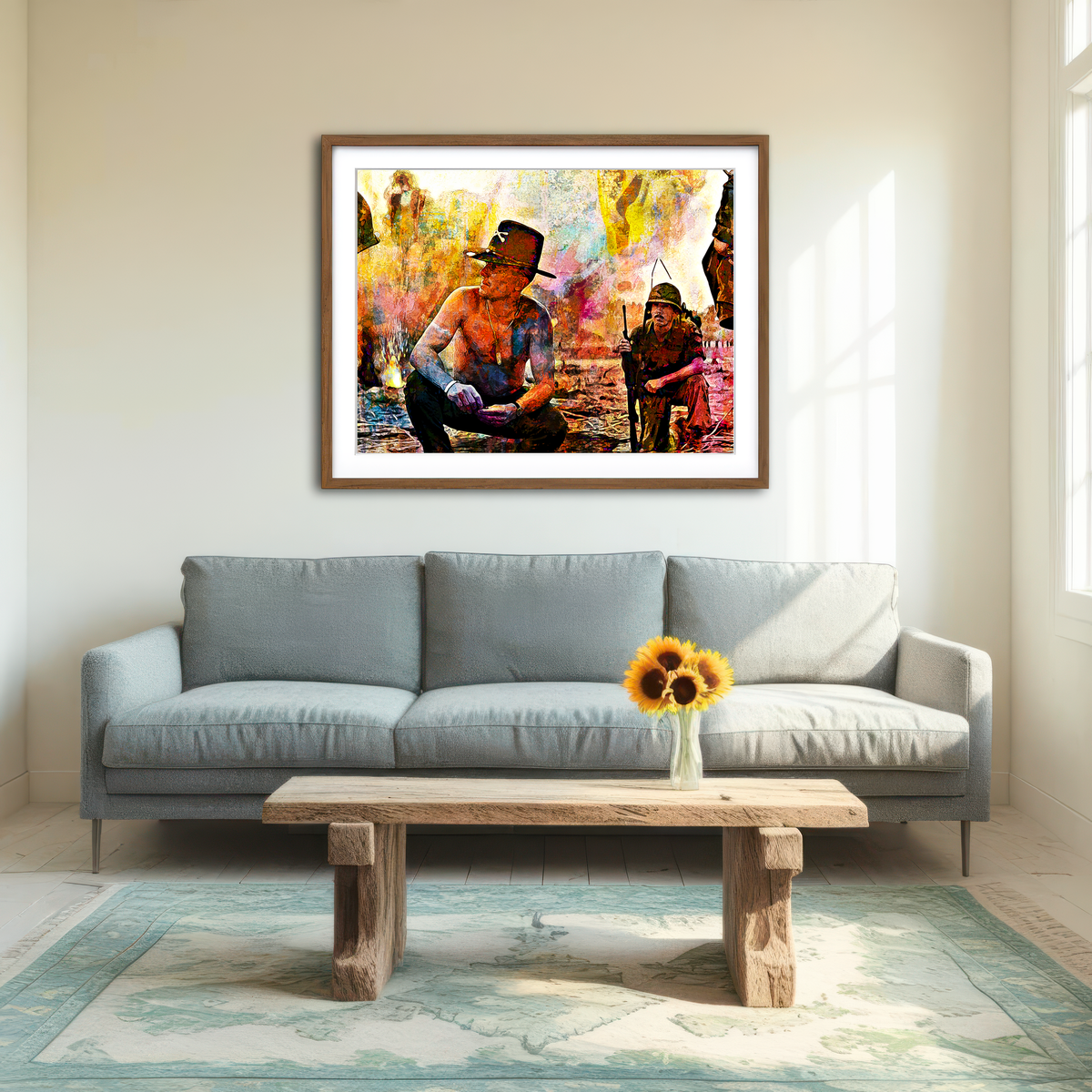 AUTO-MOCKUP ROOM | Apocalypse Now Wall Art
