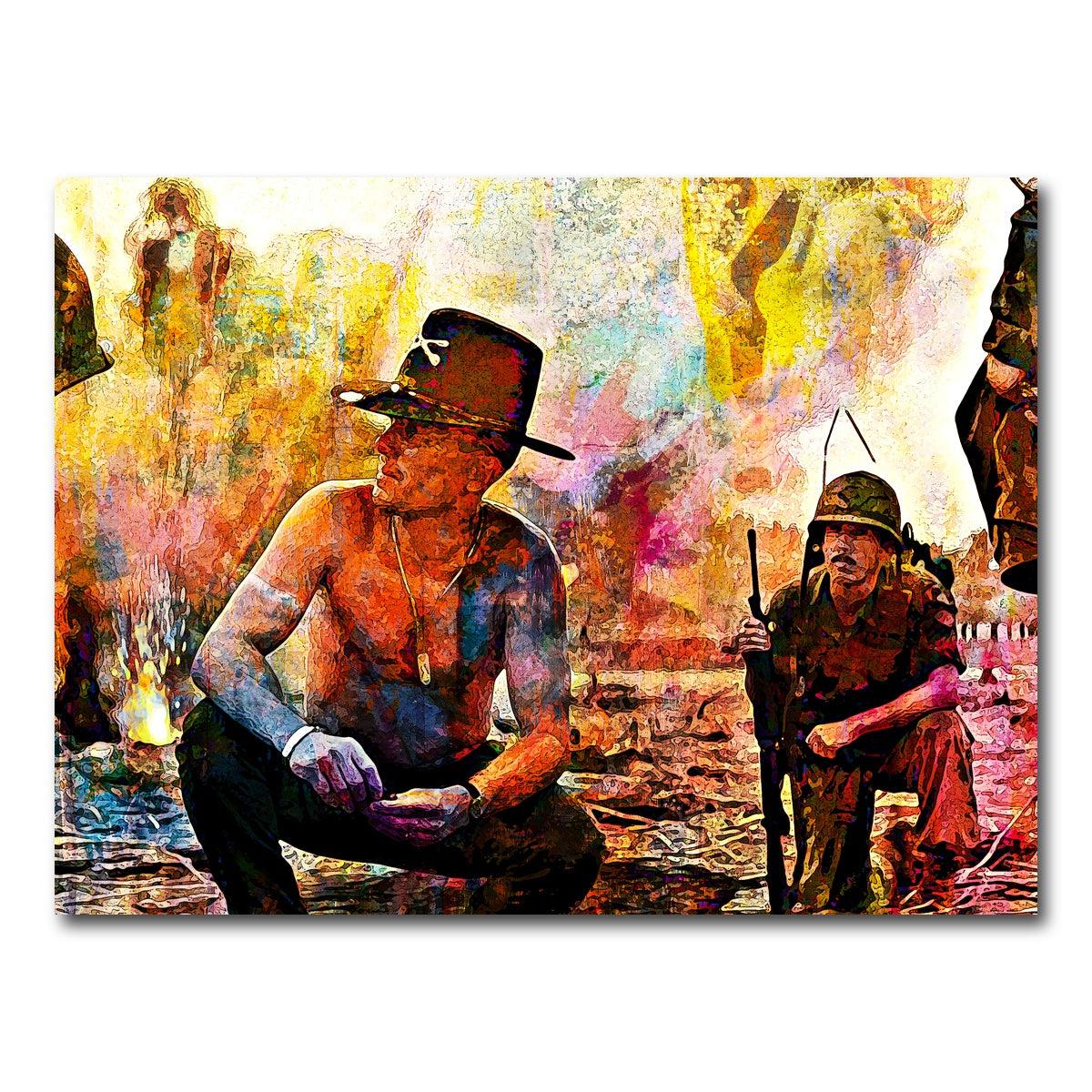AUTO-MOCKUP WHITE | Apocalypse Now | 1 Piece | Gallery Wrap Canvas | group=4x3