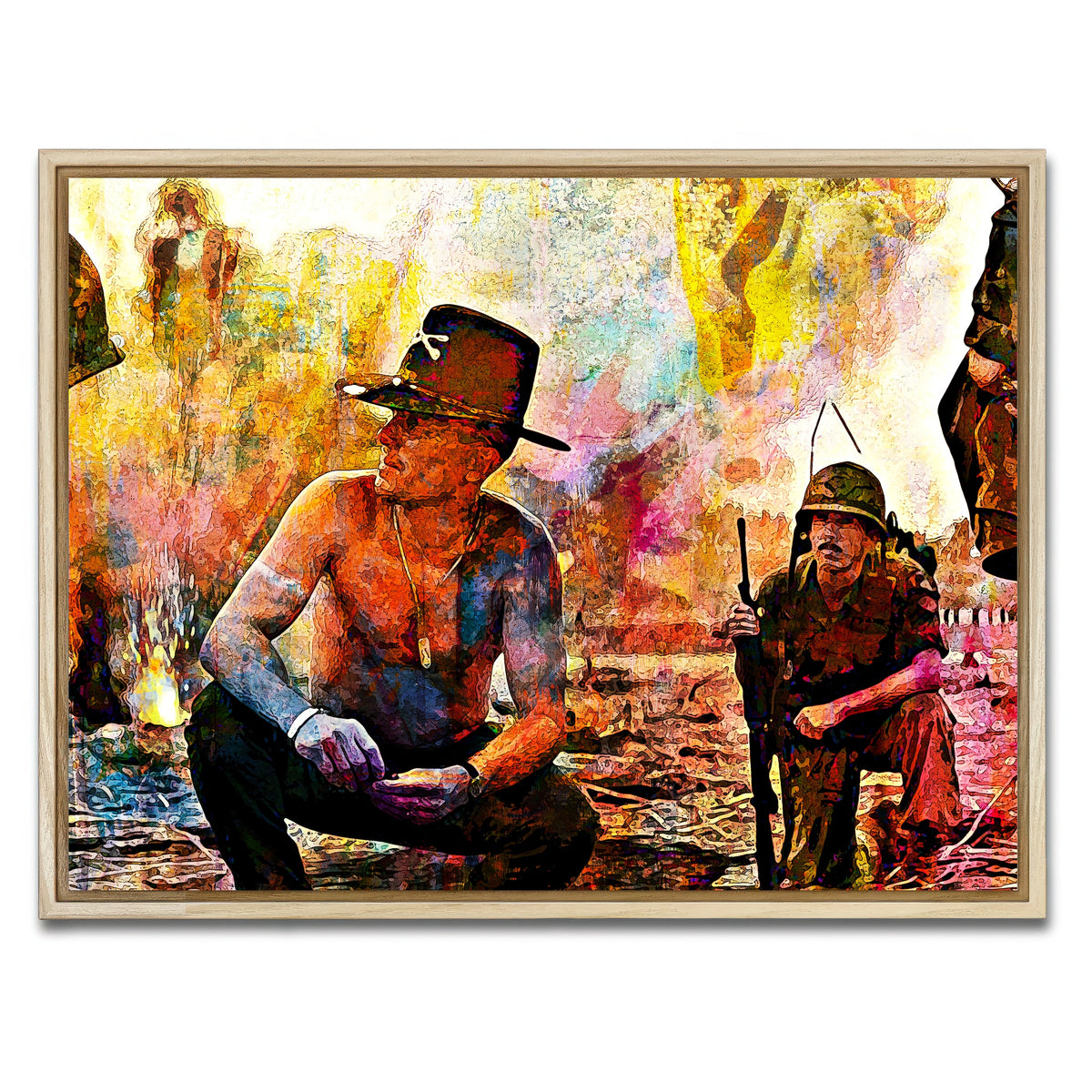 AUTO-MOCKUP WHITE | Apocalypse Now | 1 Piece | Natural Framed Canvas | group=4x3