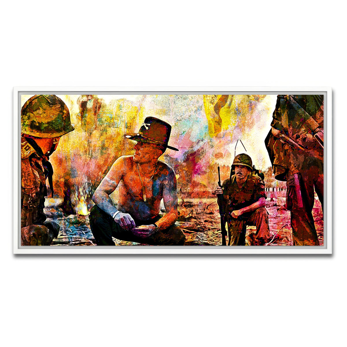AUTO-MOCKUP WHITE | Apocalypse Now | 1 Piece | White Framed Canvas | group=2x1