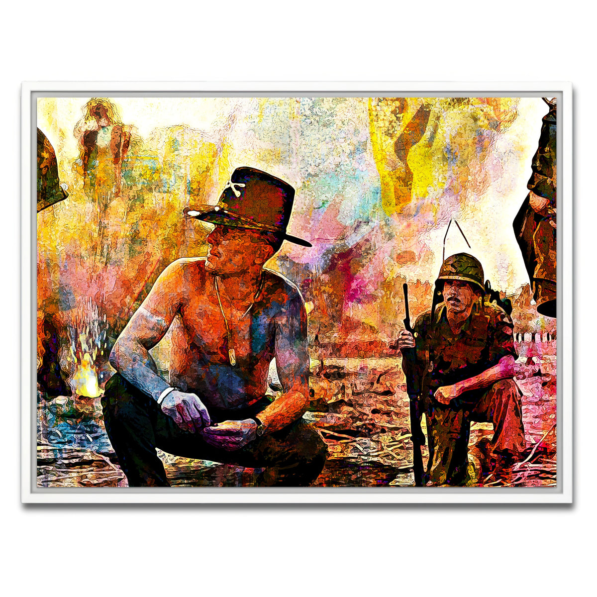 AUTO-MOCKUP WHITE | Apocalypse Now | 1 Piece | White Framed Canvas | group=4x3