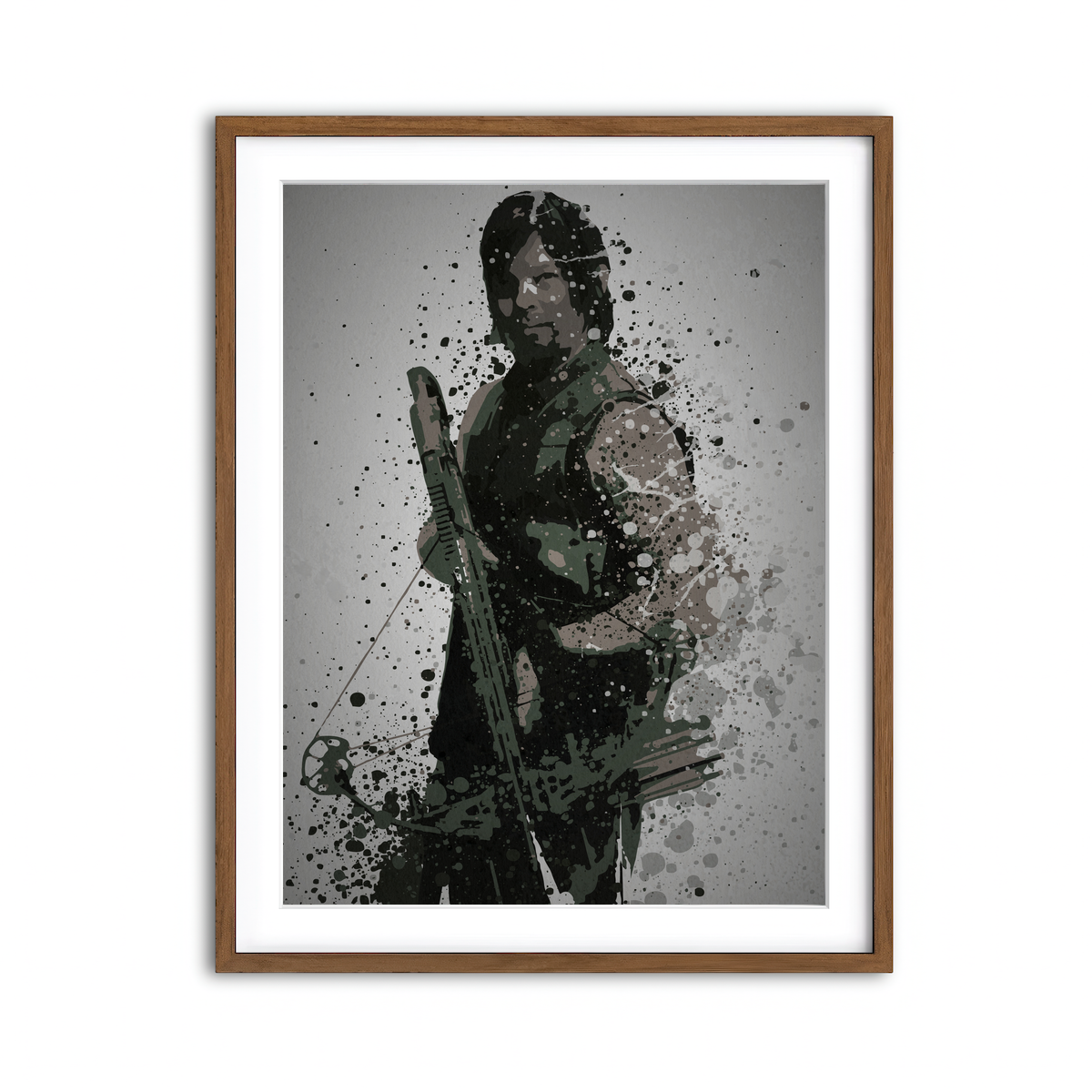 Framed Print 3x4 Walnut