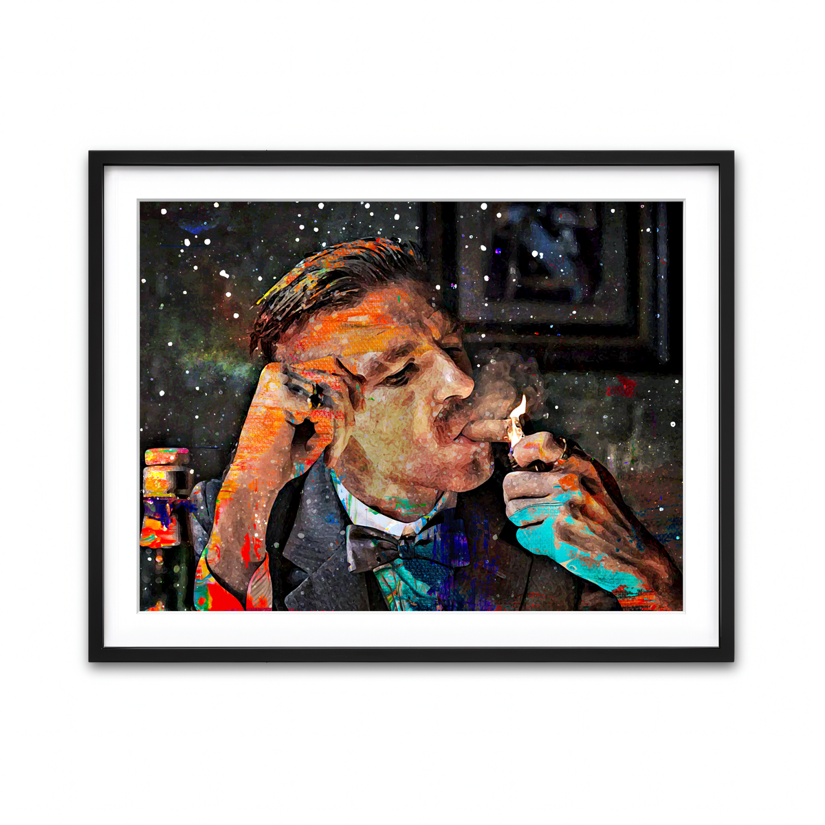 Framed Print 4x3 Black