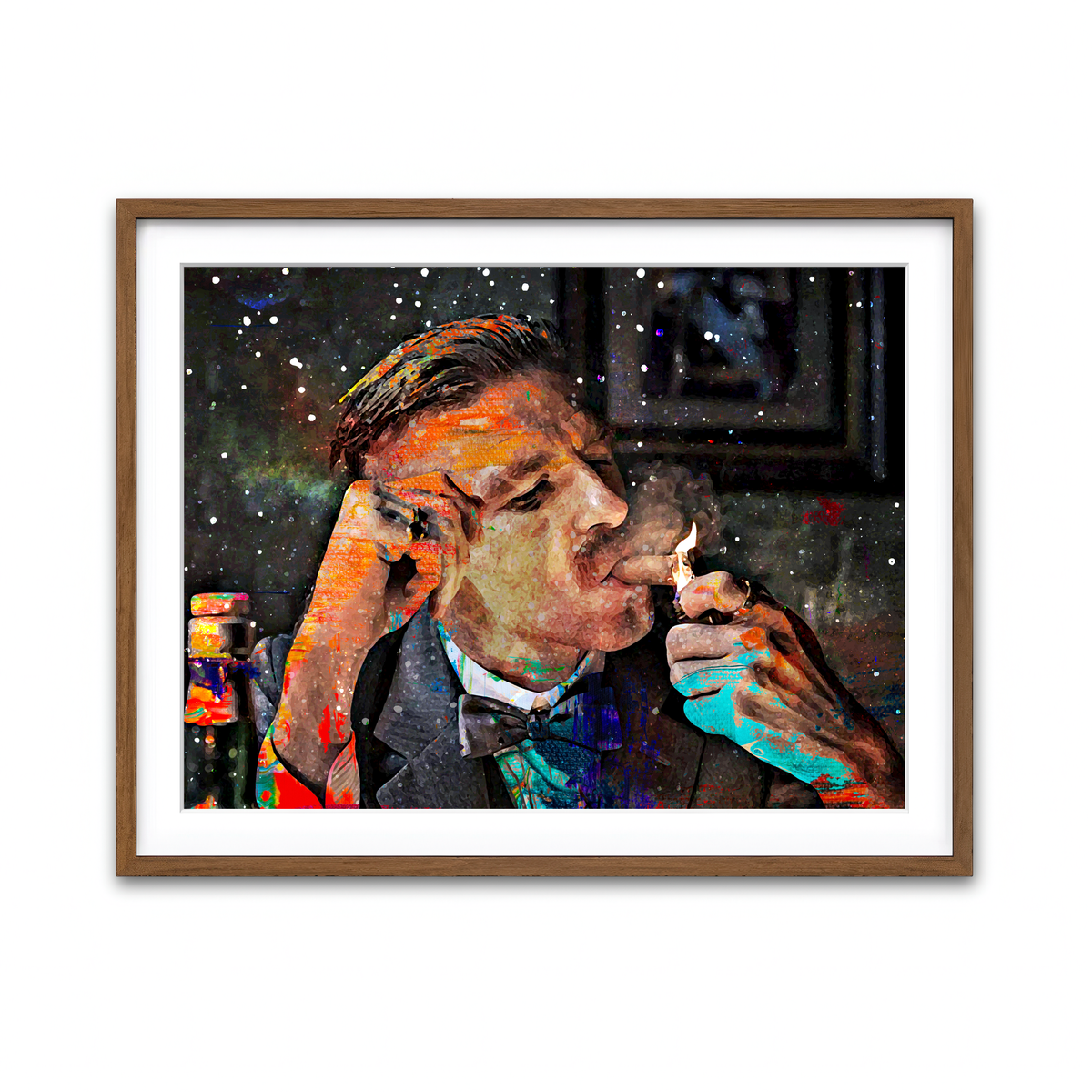 Framed Print 4x3 Walnut