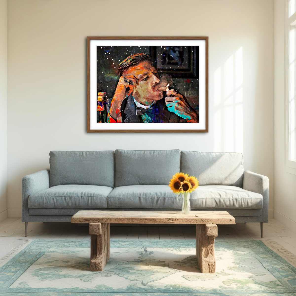 AUTO-MOCKUP ROOM | Arthur Shelby Wall Art