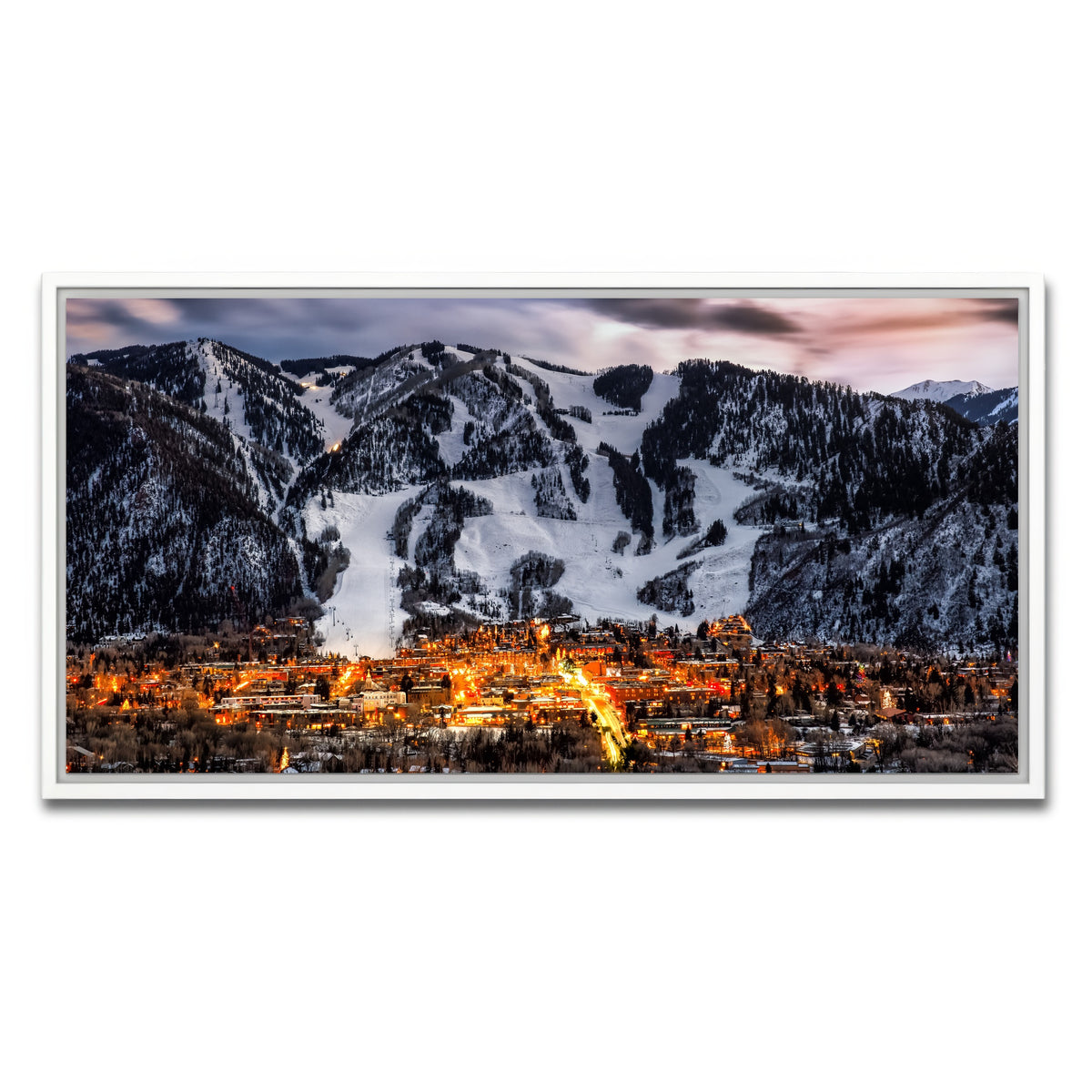 AUTO-MOCKUP WHITE | Aspen | 1 Piece | White Framed Canvas | group=2x1