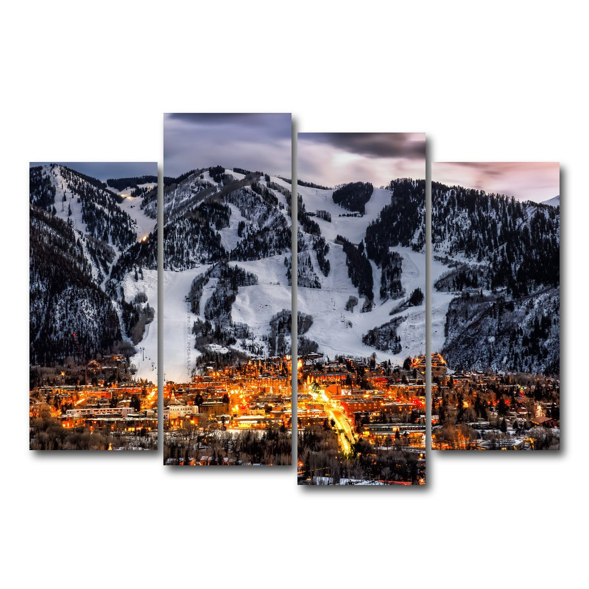 AUTO-MOCKUP WHITE | Aspen | 4 Piece | Gallery Wrap Canvas | group=4_normal