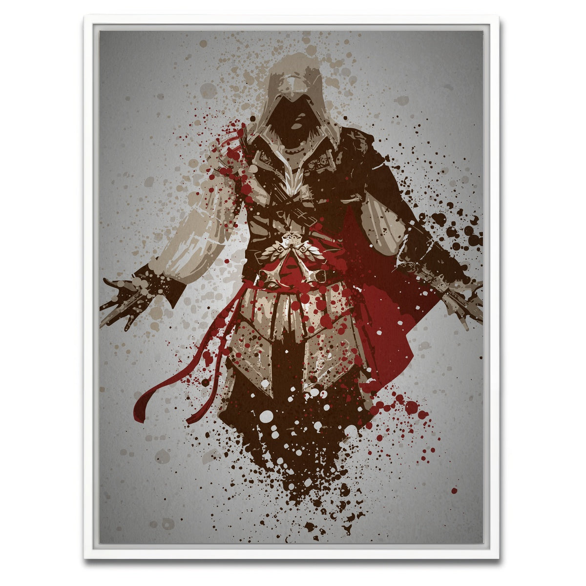 AUTO-MOCKUP WHITE | Assassin | 1 Piece | White Framed Canvas | group=3x4