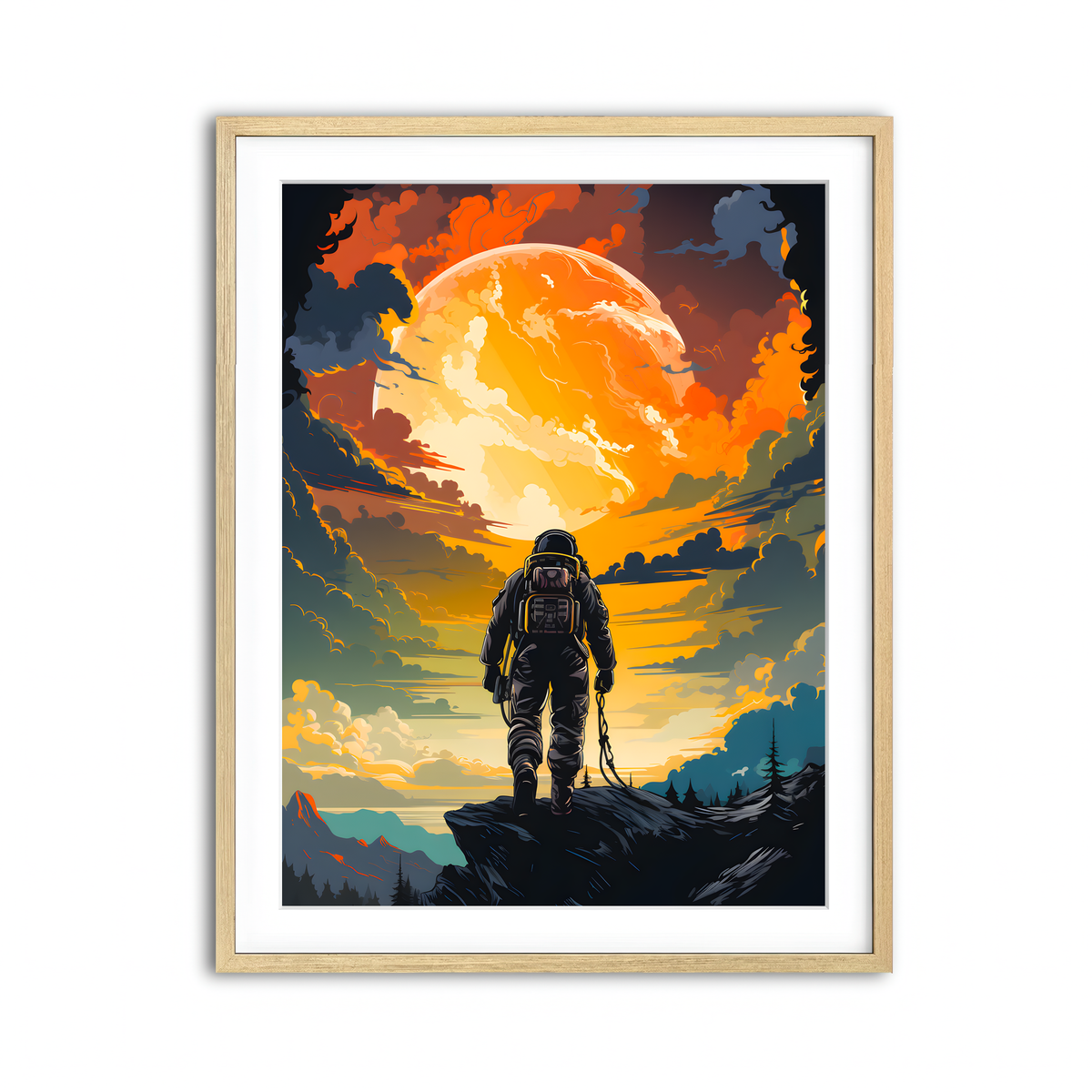 Framed Print 3x4 Natural