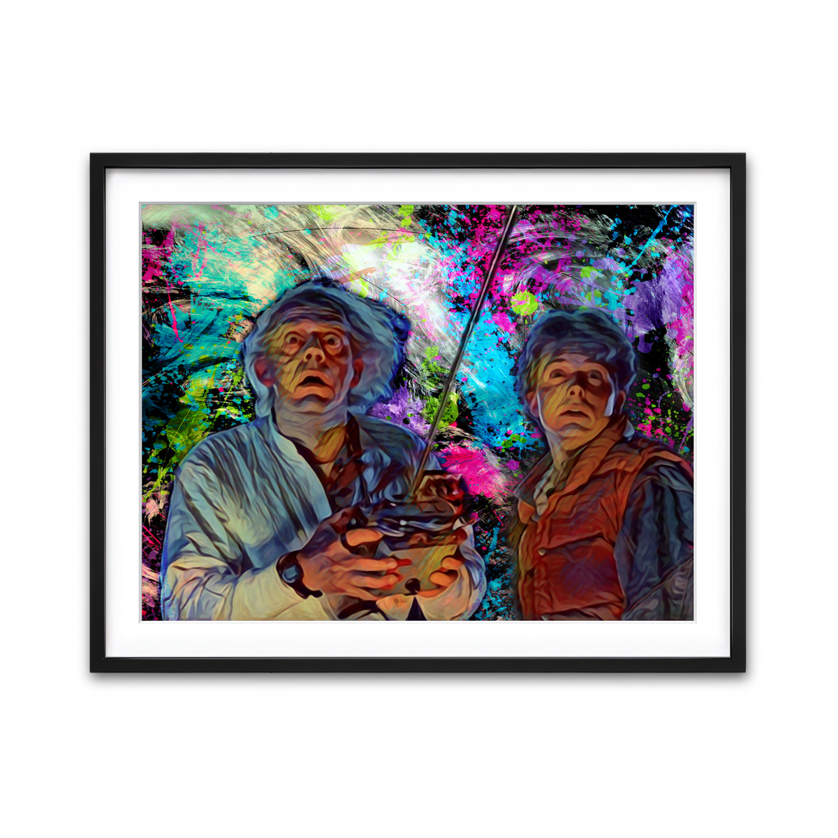 Framed Print 4x3 Black