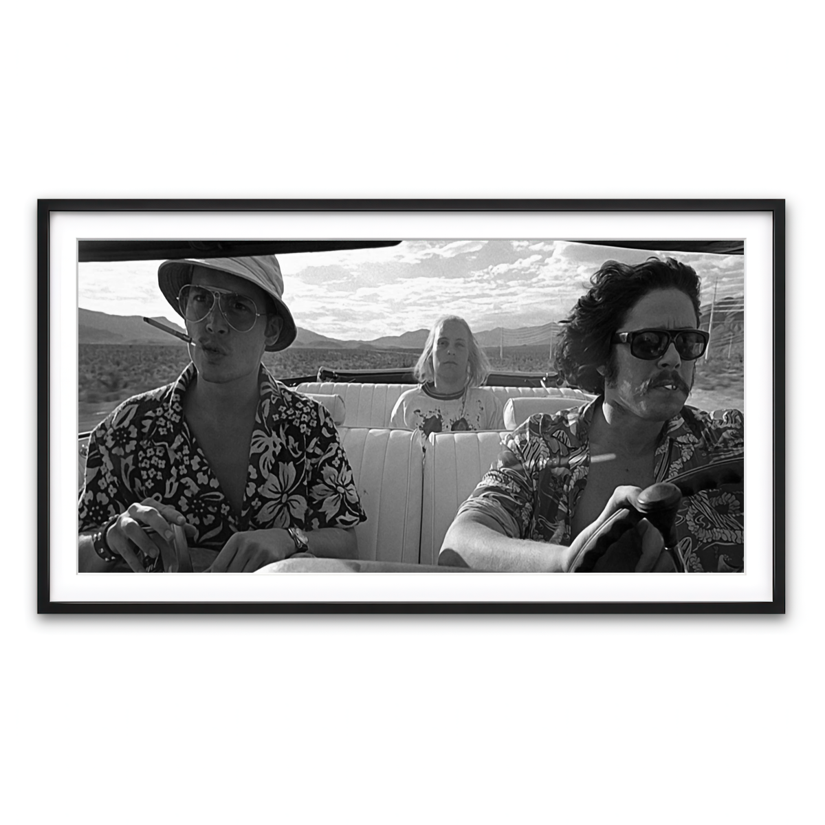 Framed Print 2x1 Black