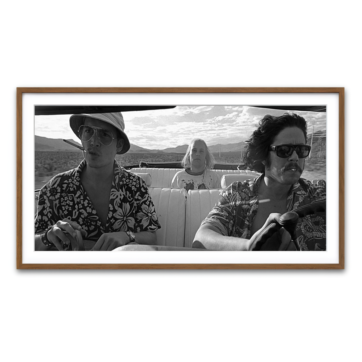 Framed Print 2x1 Walnut