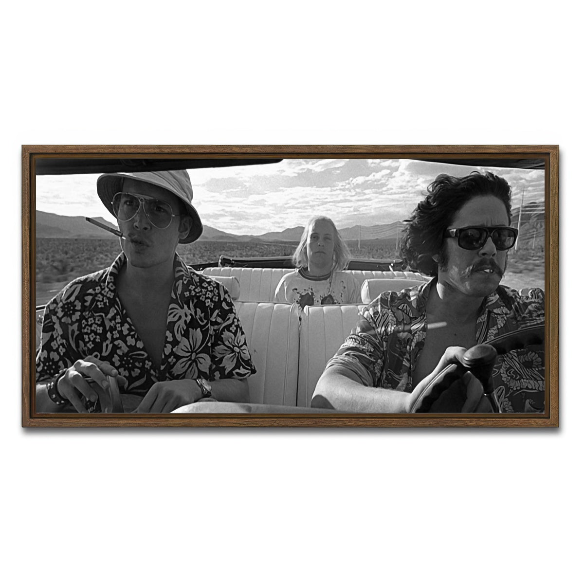 AUTO-MOCKUP WHITE | Bat Country | 1 Piece | Walnut Framed Canvas | group=2x1