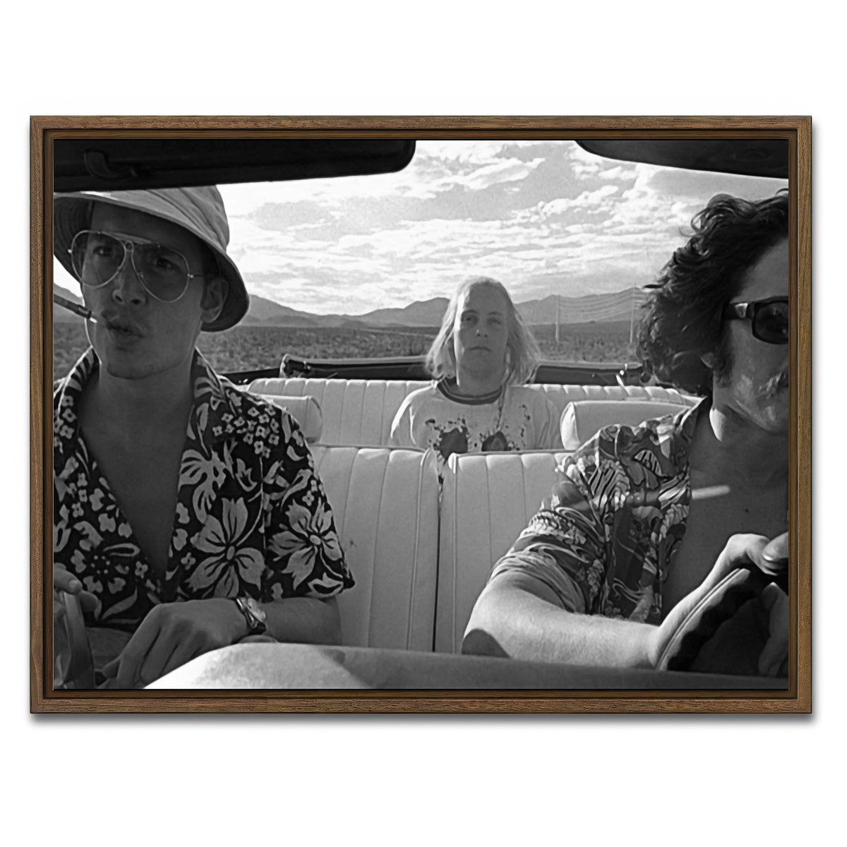 AUTO-MOCKUP WHITE | Bat Country | 1 Piece | Walnut Framed Canvas | group=4x3