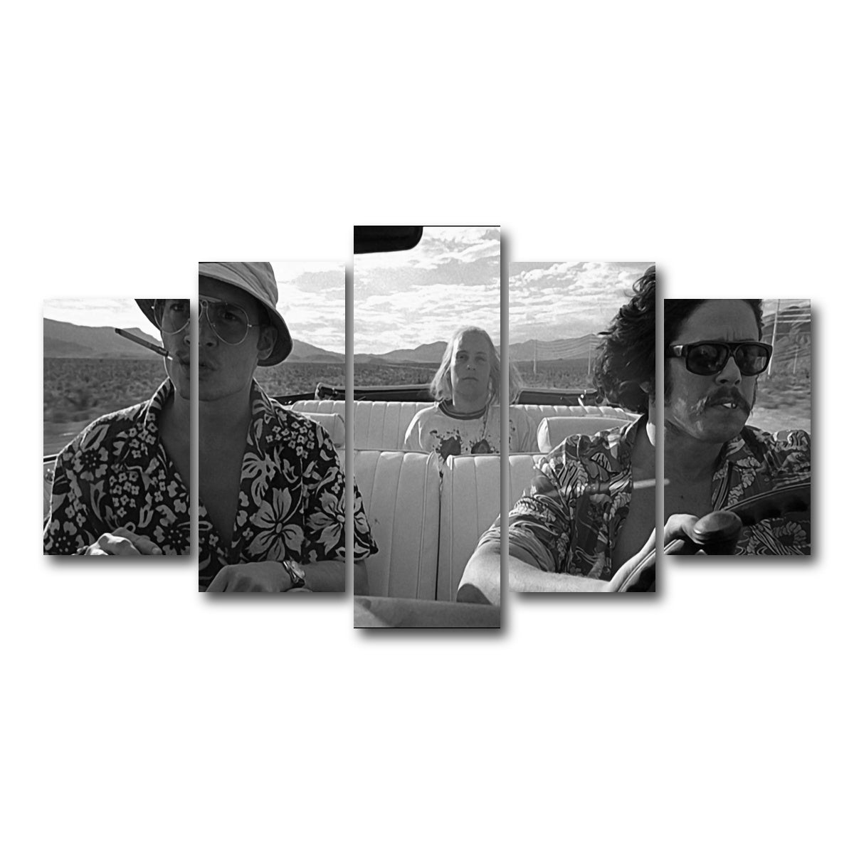 AUTO-MOCKUP WHITE | Bat Country | 5 Piece | Gallery Wrap Canvas | group=5_normal