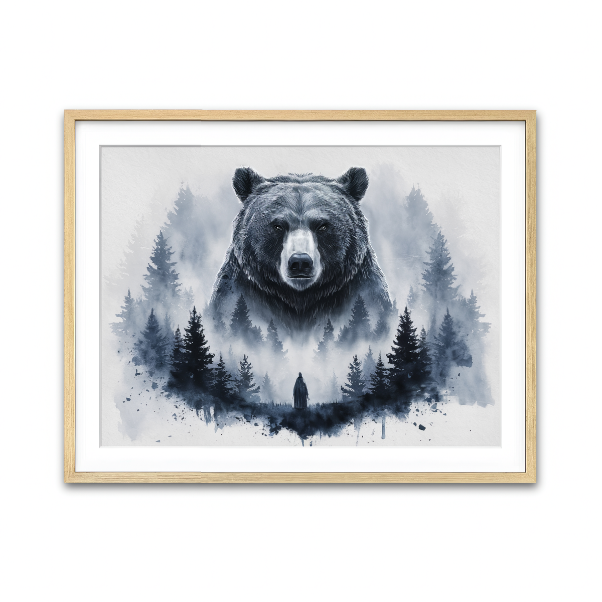 Framed Print 4x3 Natural