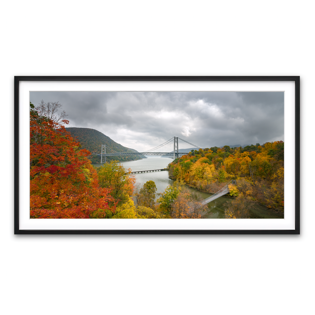 Framed Print 2x1 Black