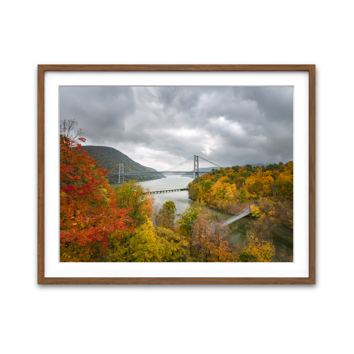 Framed Print 4x3 Walnut
